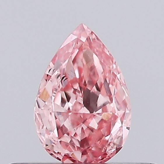 0.29 CT Fancy Intense Pink PEAR