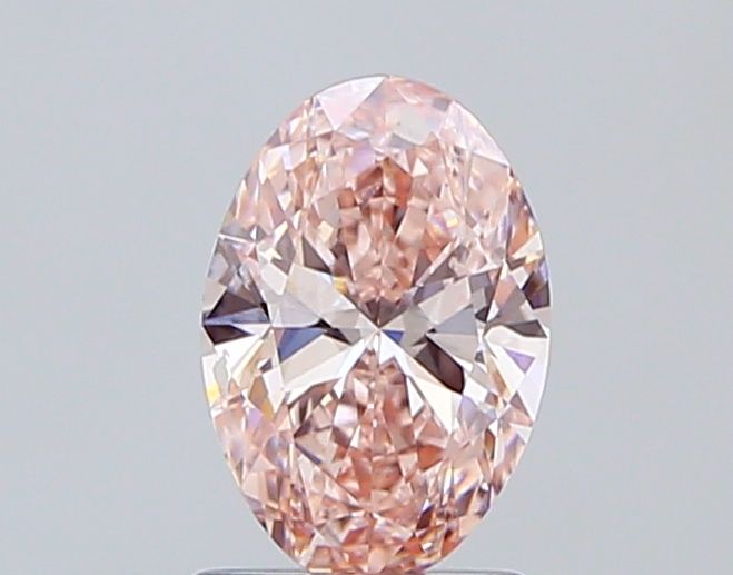 1.05 CT Fancy Intense Pink OVAL