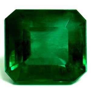 Szmaragd 8,72 ct, zielony, szlif szmaragdowy