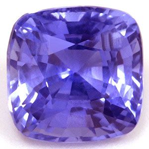 Szafir 1,40 ct, niebieski, szlif cushion