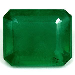 Szmaragd 4,21 ct, zielony, szlif szmaragdowy