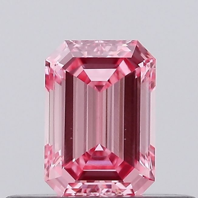 0.32 CT Fancy Intense Pink EMERALD