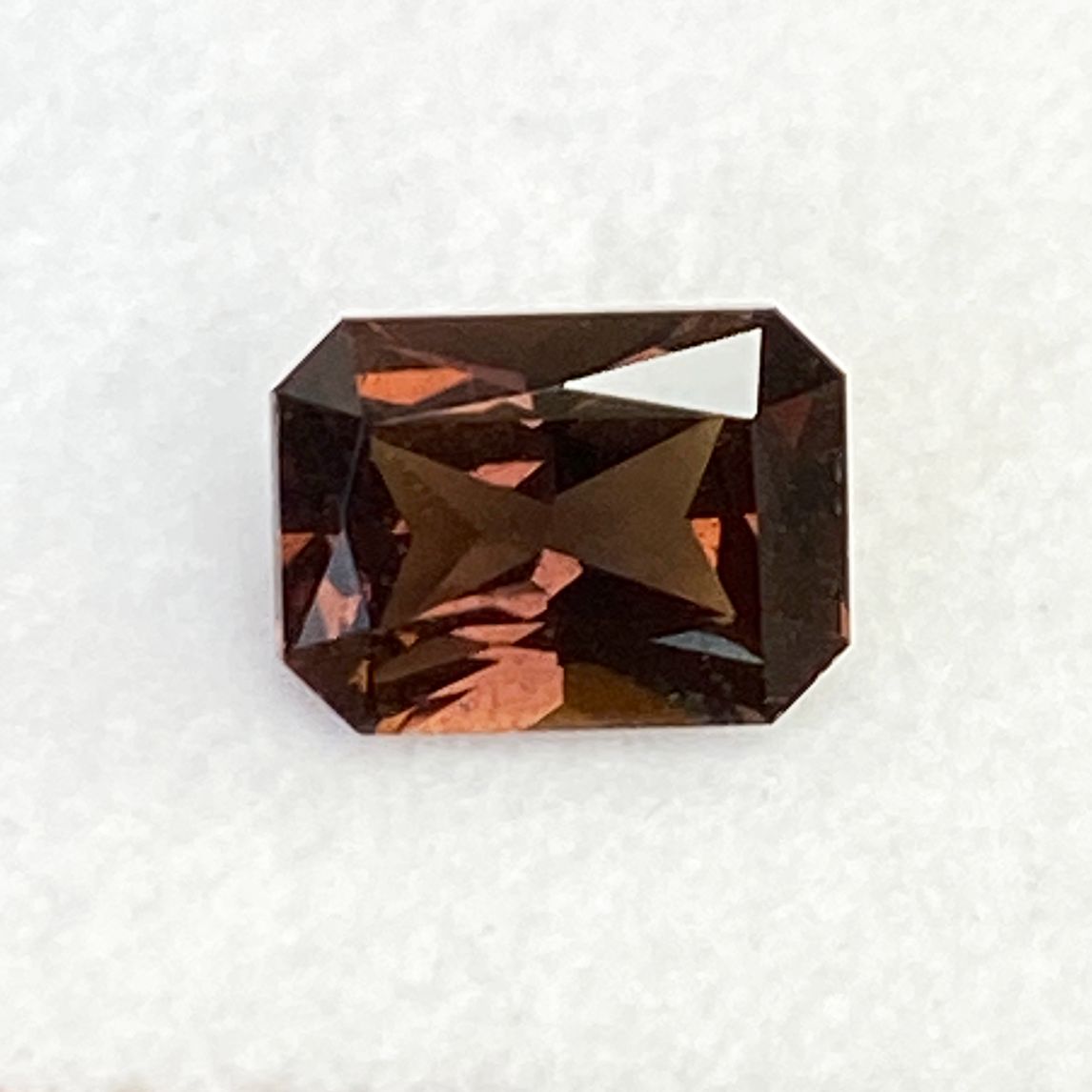 SAPPHIRE FACETED 1.72ct BROWN BROWN EC SRILANKA NONE