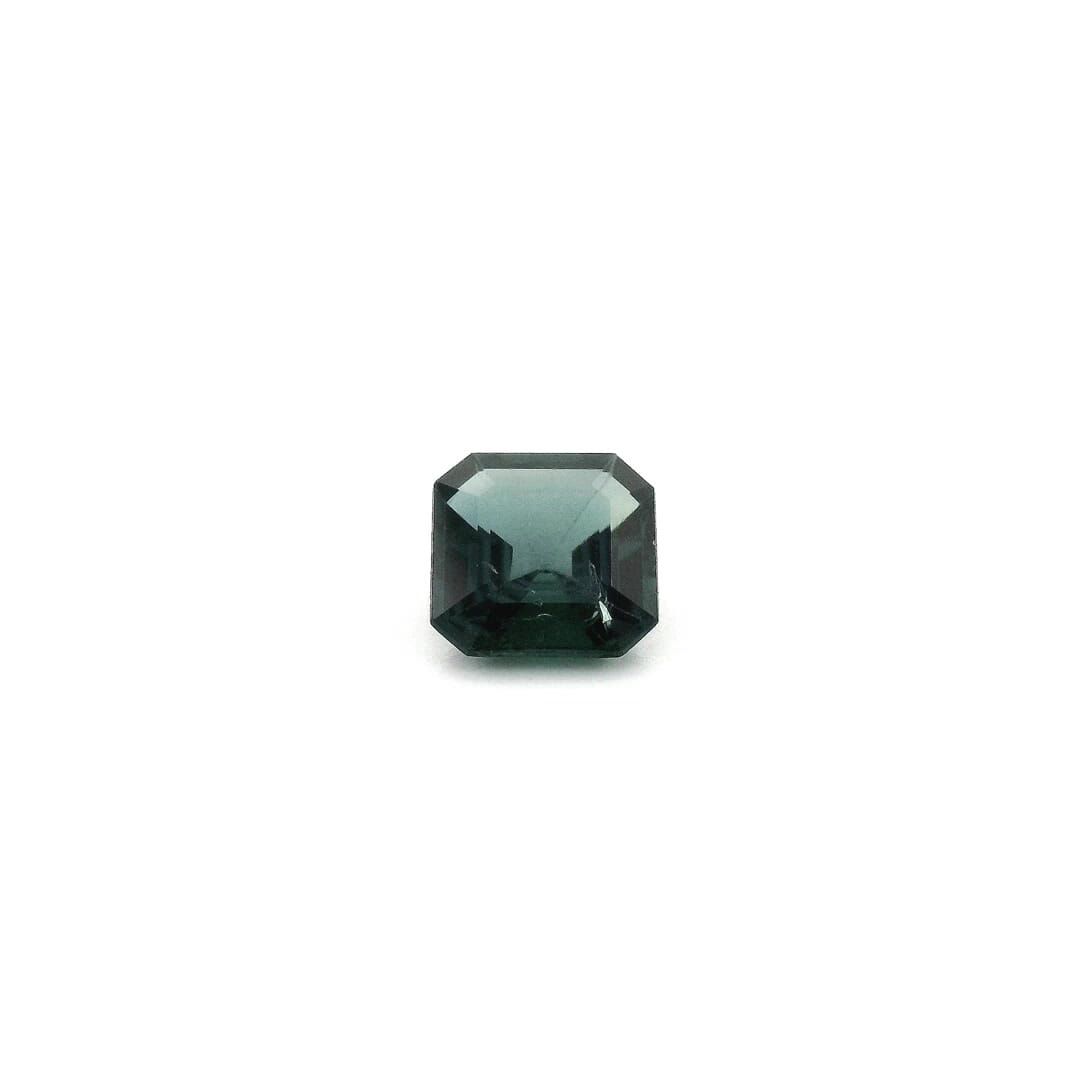 Szafir 1,04 ct, niebieski, szlif szmaragdowy