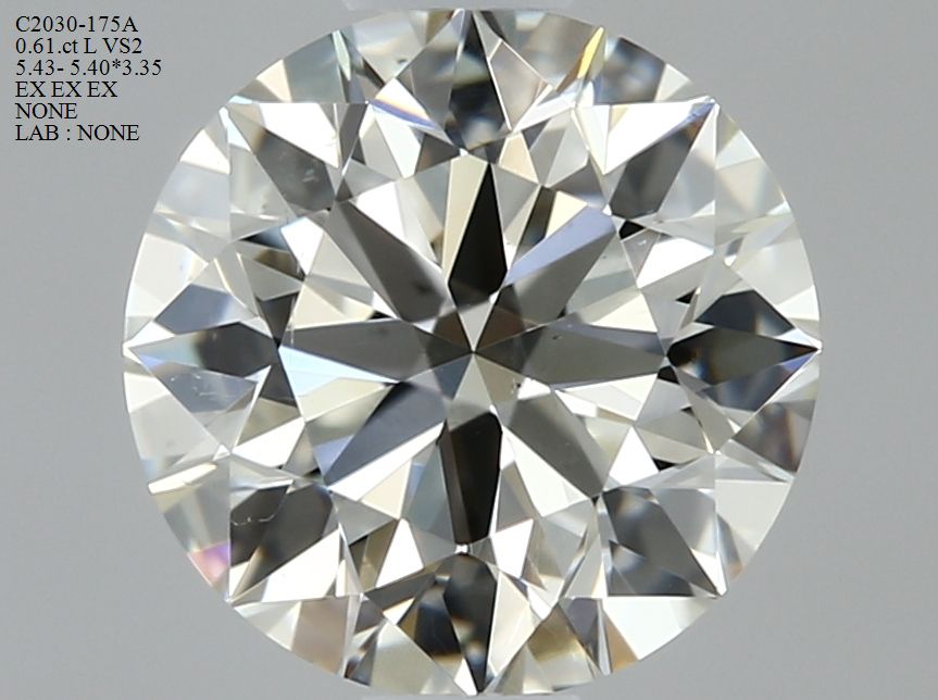 Prírodný diamant okrúhly...