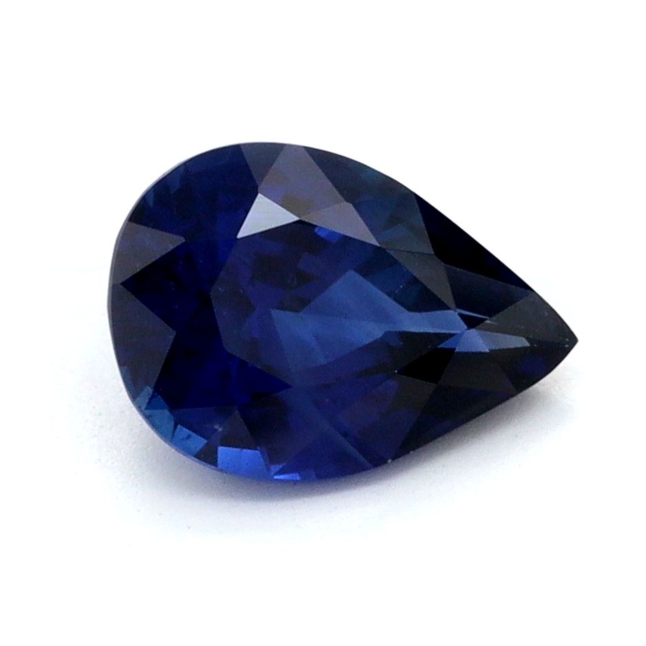 SAPPHIRE FACETED 0.77ct BLUE EC SRILANKA HEATED