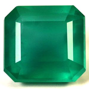 Szmaragd 2,37 ct, zielony, szlif szmaragdowy