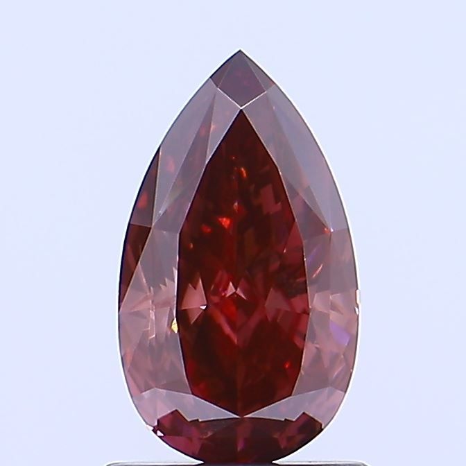 1.13 CT Fancy Deep Pink PEAR