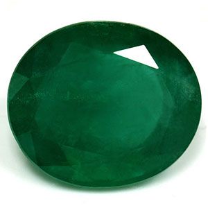 Szmaragd 8,73 ct, zielony, szlif owalny