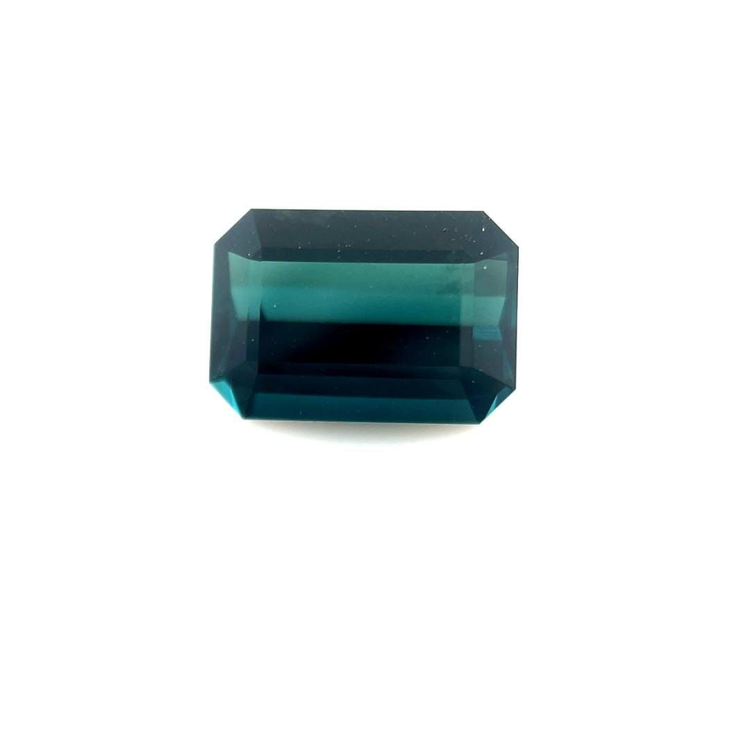 Turmalin 2,09 ct, niebieski, szlif szmaragdowy