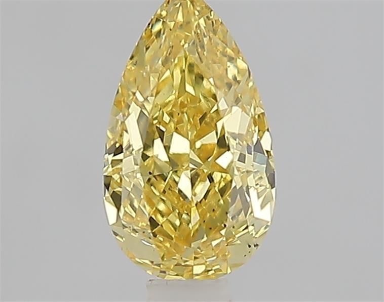 GOCCIA 1.1ct FANCY VIVIDO GIALLO VS2  EX EX NULLA