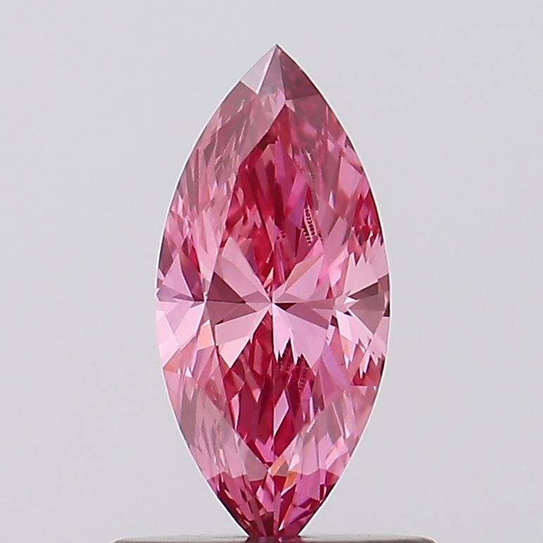 0.57 CT Fancy Vivid Pink MARQUISE