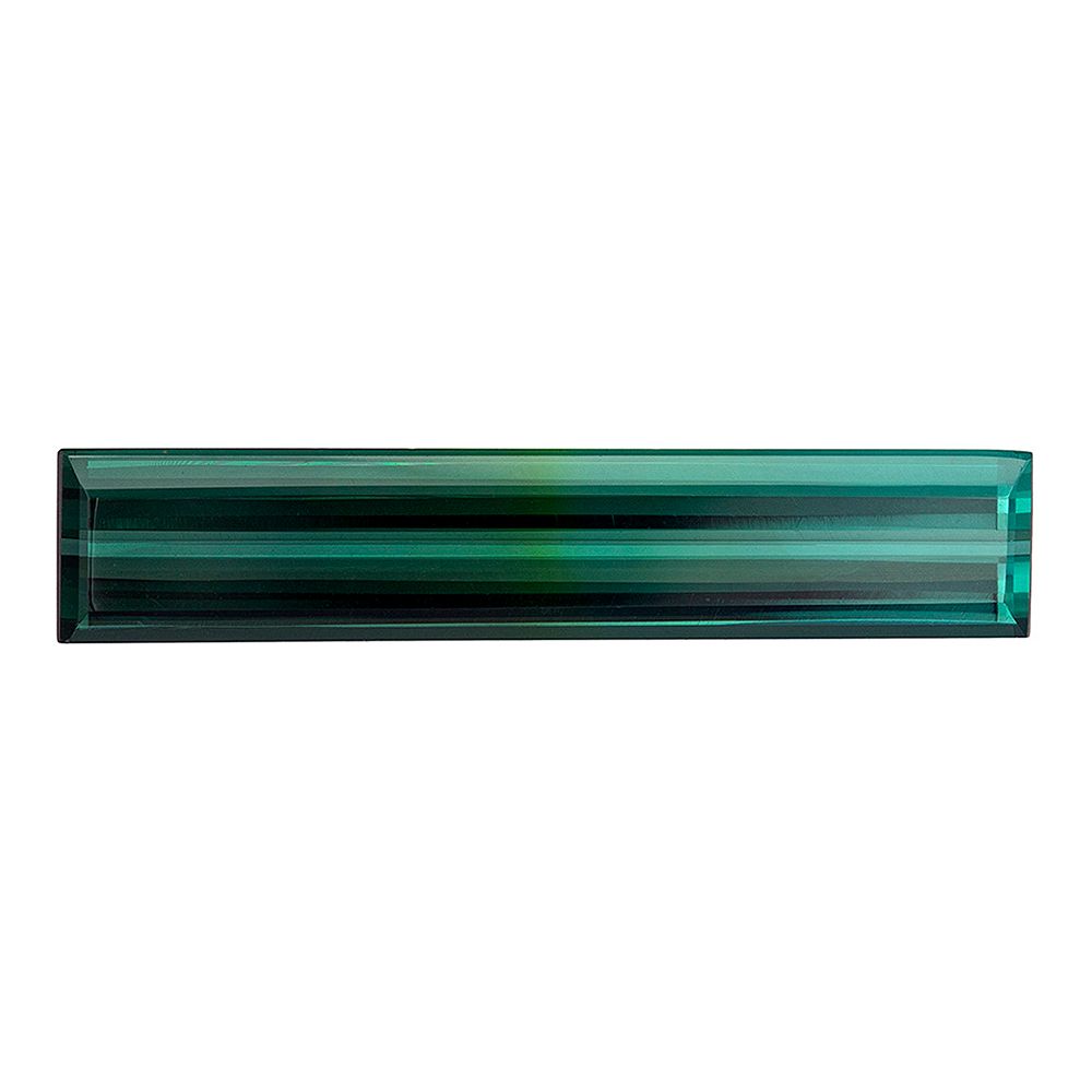 TOURMALINE FACETED 5.51ct TEAL SI BRAZIL HEATED