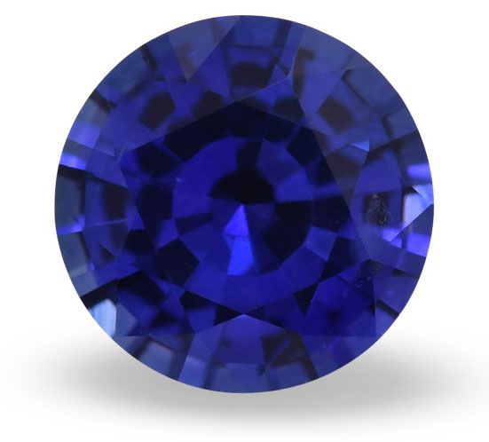 SAPPHIRE FACETED 1.69ct BLUE Blue EC SRILANKA HEATED