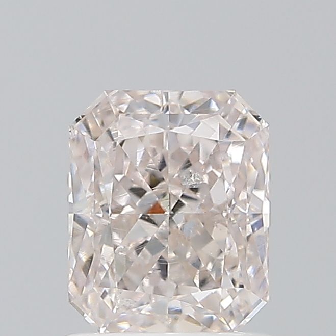 1.06-carat radiant diamond with null color, null cut, and I1 clarity.