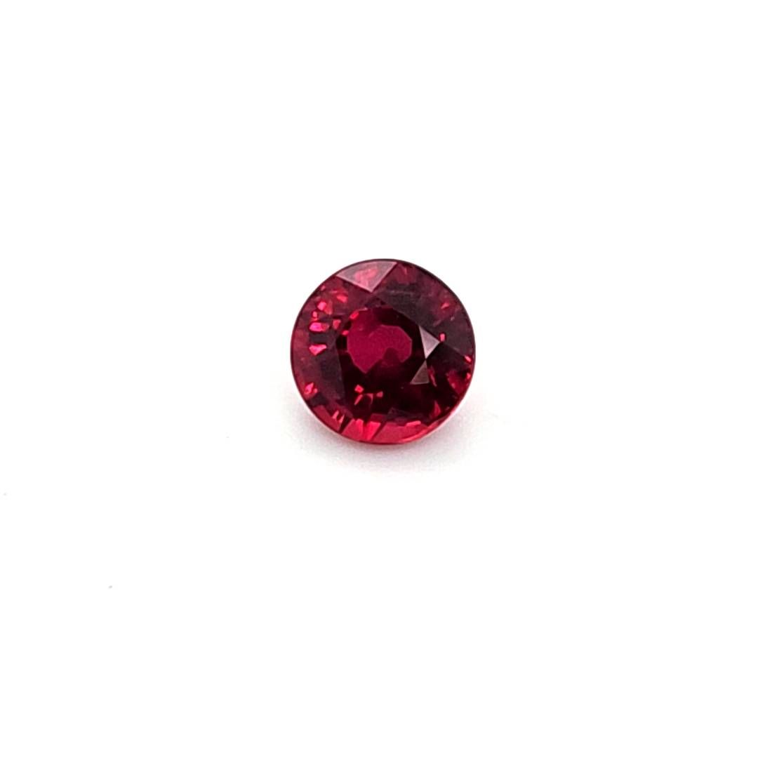 RUBY FACETED 2.17ct RED Red EC MOZAMBIQUE HEATED