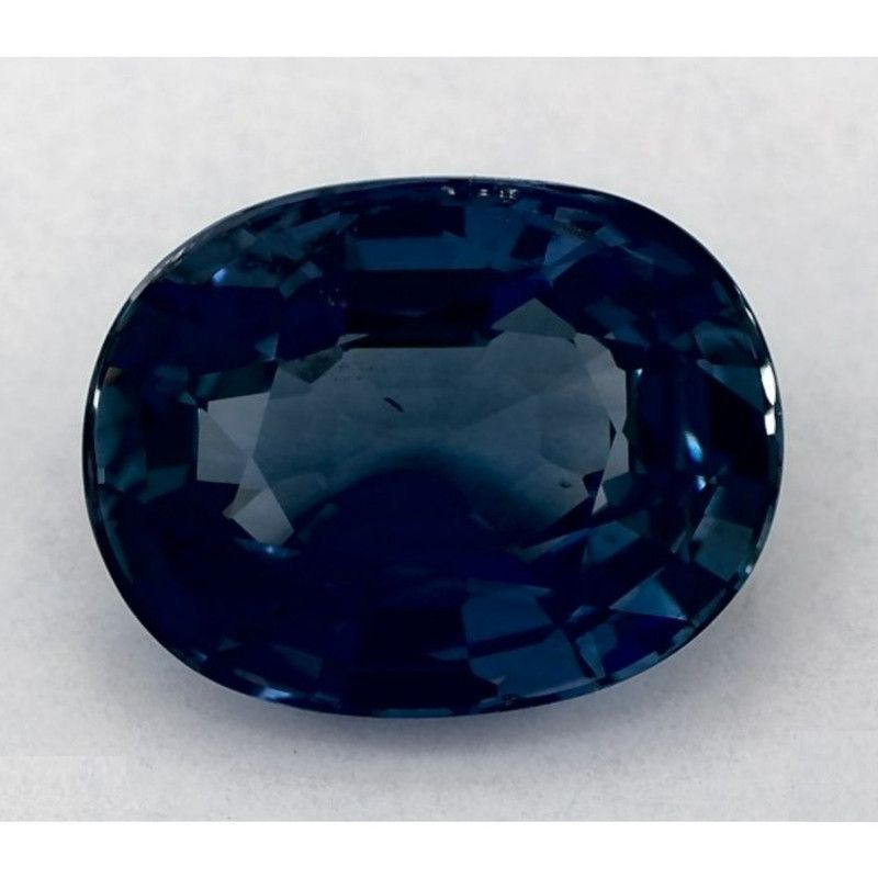 Szafir 2,54 ct, niebieski, szlif owalny