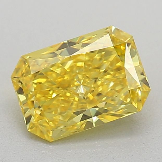 0.52 CT Fancy Vivid Yellow RADIANT