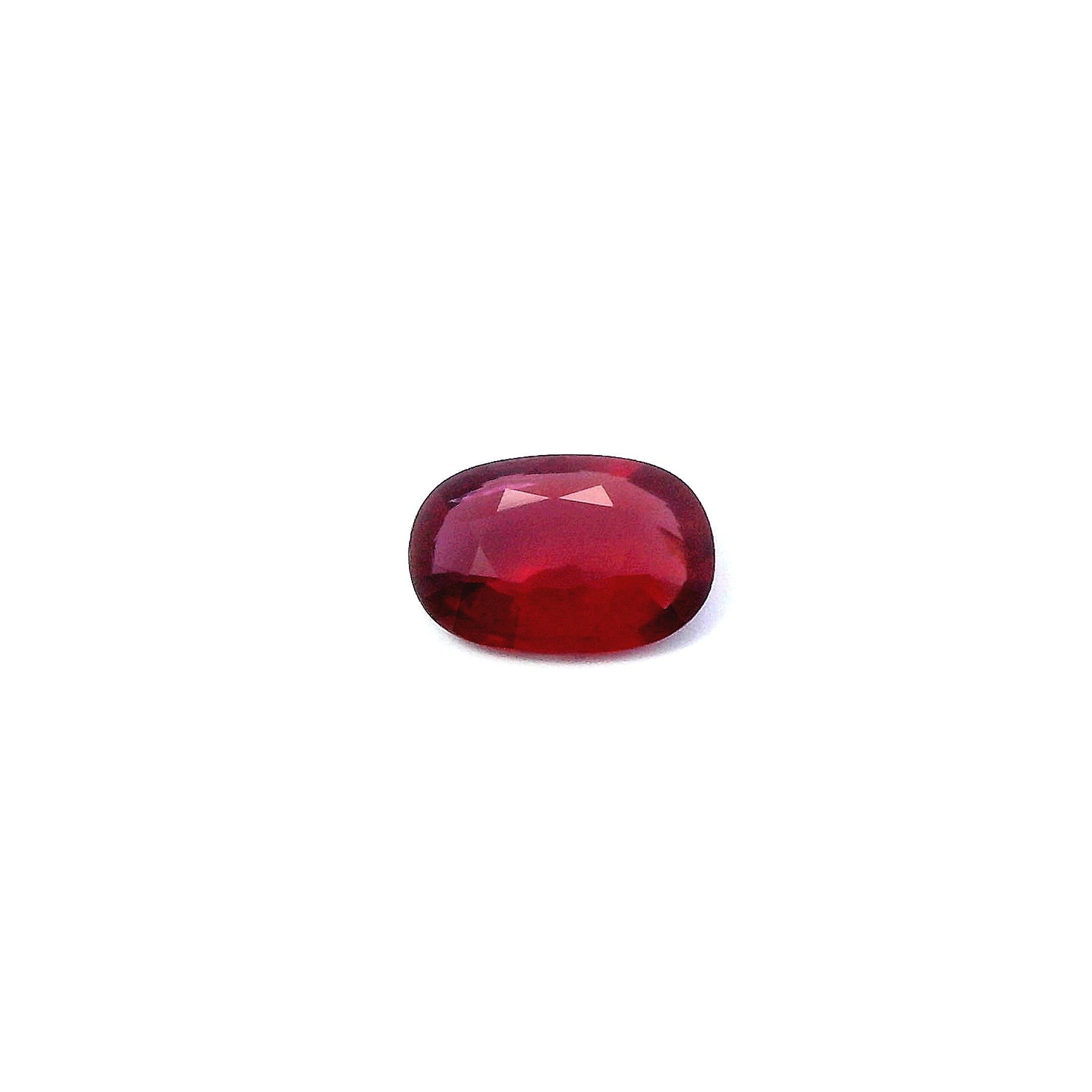 1.02 ct Oval ruby