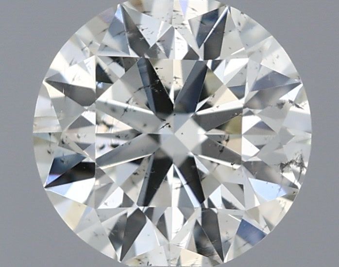 Diamant Rond 0.50 ct - Couleur I - Pureté SI2