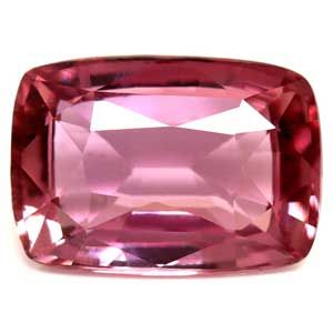 Szafir 1,52 ct, różowy, szlif cushion