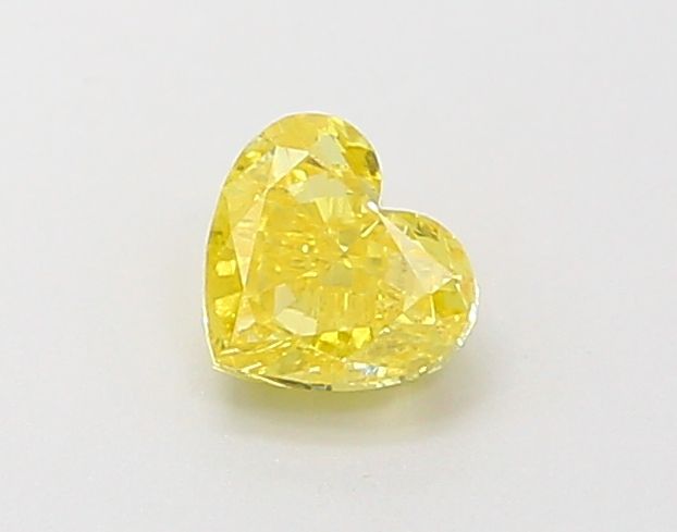 0.43 CT Fancy Intense Yellow HEART
