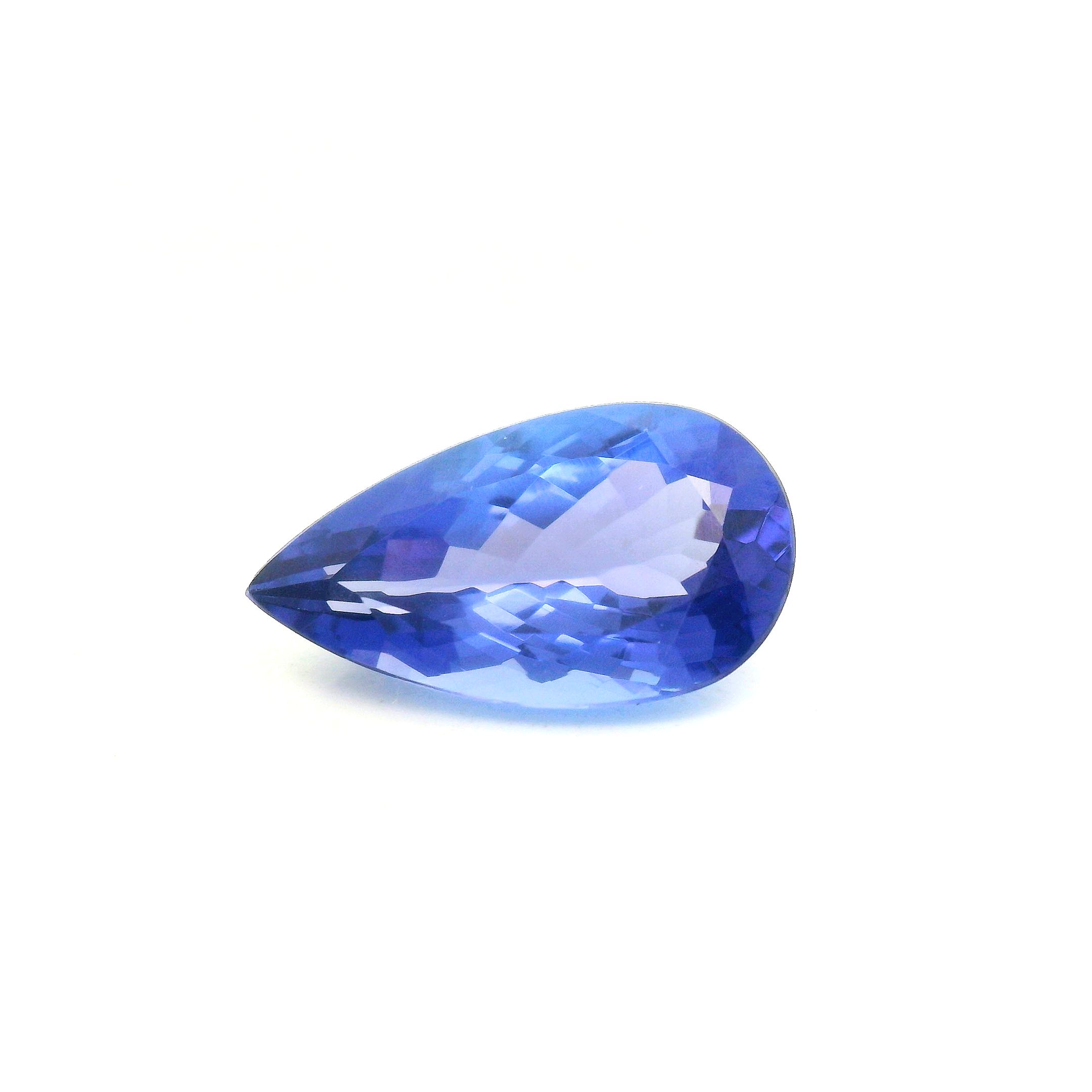 3.38 ct Pear Tanzanite