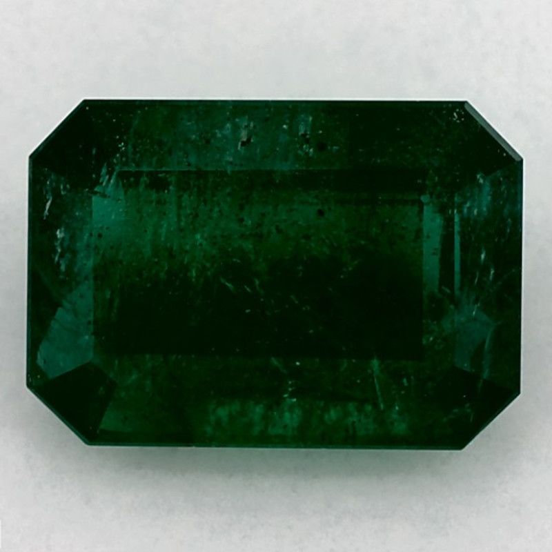 Szmaragd 4,58 ct, zielony, szlif ośmiokątny