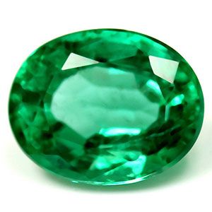 Szmaragd 2,55 ct, zielony, szlif owalny