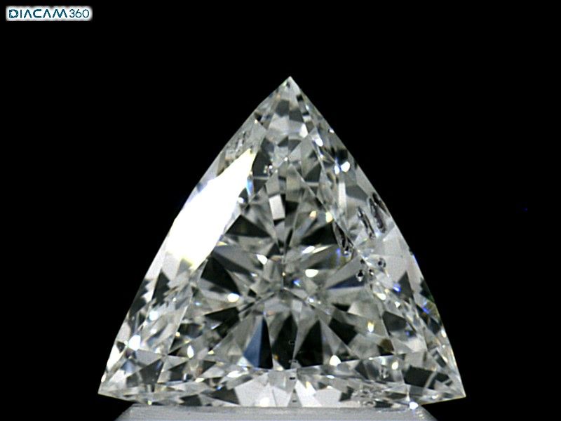 Prírodný diamant triangel,...