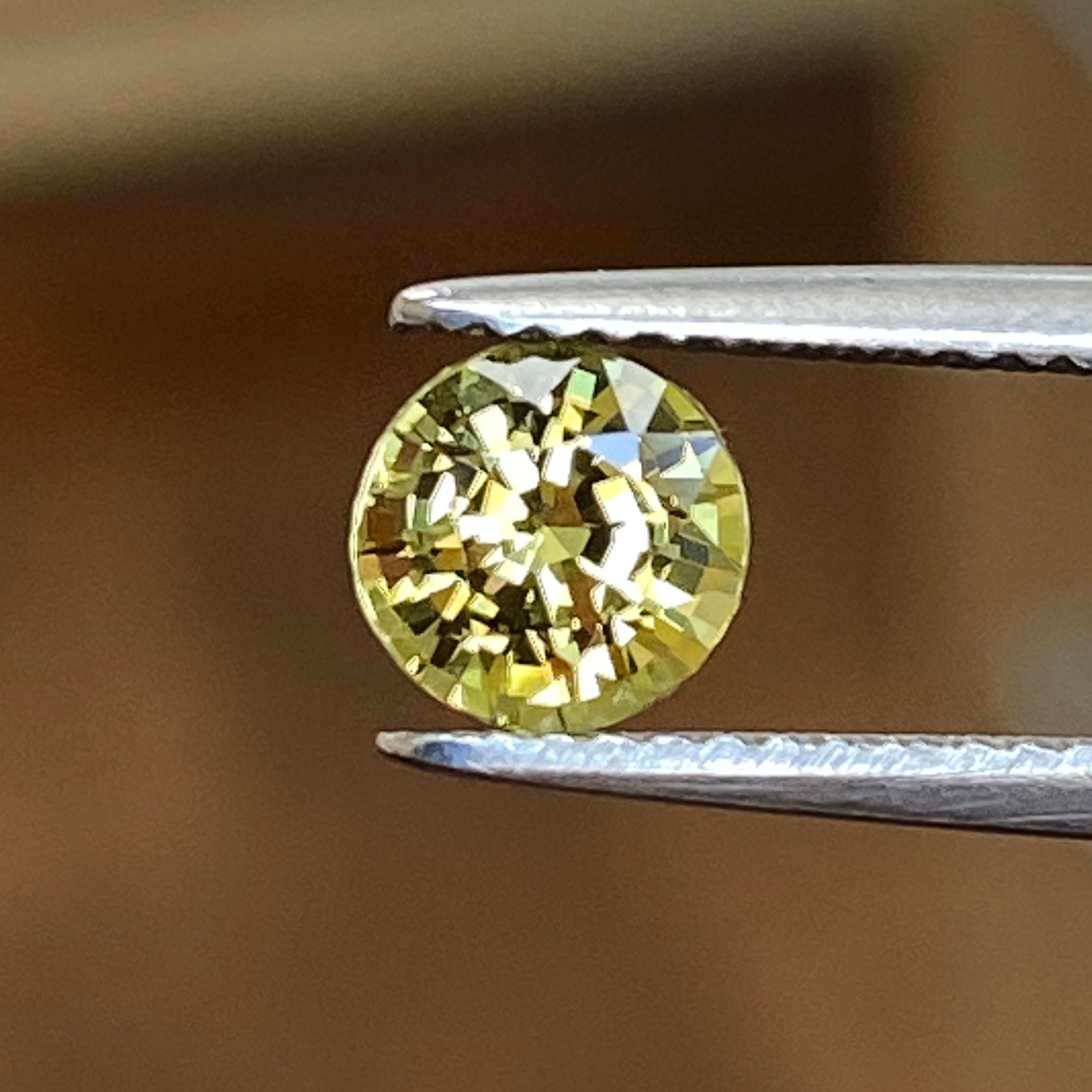SAPPHIRE FACETED 1.17ct YELLOW Yellow EC SRILANKA NONE