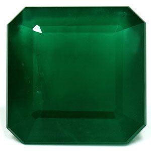 Szmaragd 18,84 ct, zielony, szlif szmaragdowy