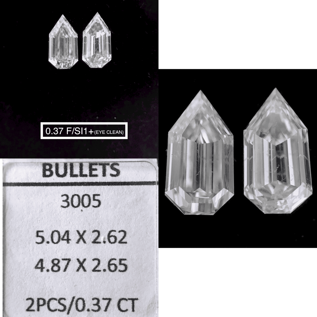 Prírodný diamant bullet,...