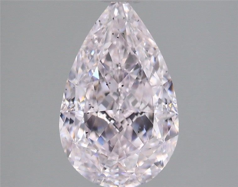 2.51-carat pear diamond with null color, null cut, and SI1 clarity.