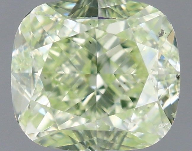 0.71-carat cushion diamond with null color, null cut, and SI2 clarity.