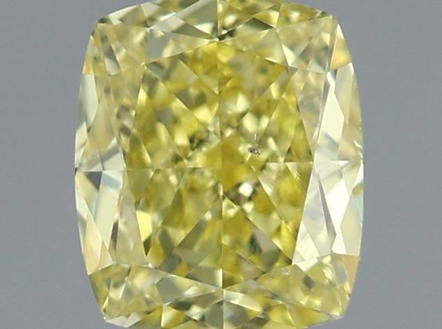 0.53-carat cushion diamond with null color, null cut, and SI1 clarity.
