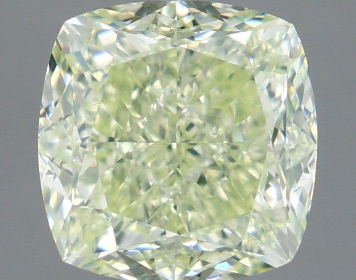 5.1-carat cushion diamond with null color, null cut, and VS1 clarity.
