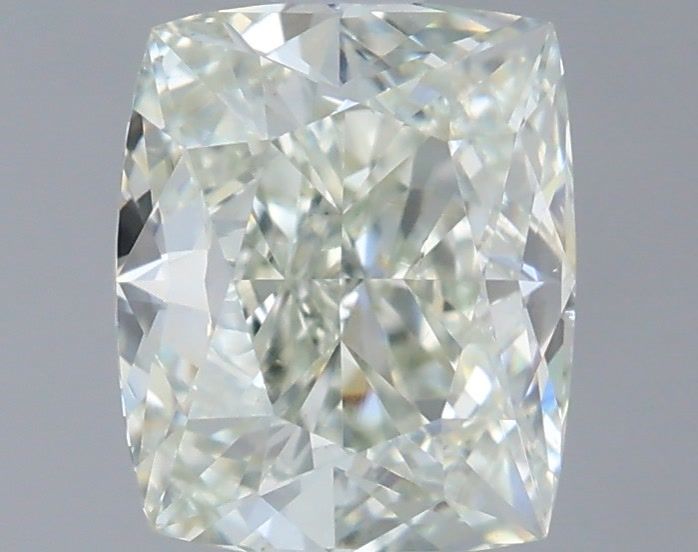 1.01-carat cushion diamond with null color, null cut, and SI1 clarity.