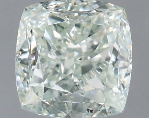 0.72-carat cushion diamond with null color, null cut, and SI1 clarity.