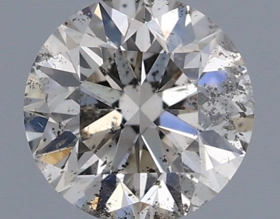 round 0.36 Carat L FAINT BROWN