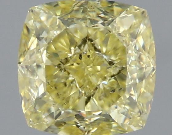 1-carat cushion diamond with null color, null cut, and SI2 clarity.