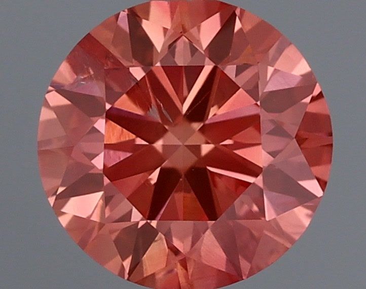 0.55 CT Fancy Vivid Purple Pink ROUND