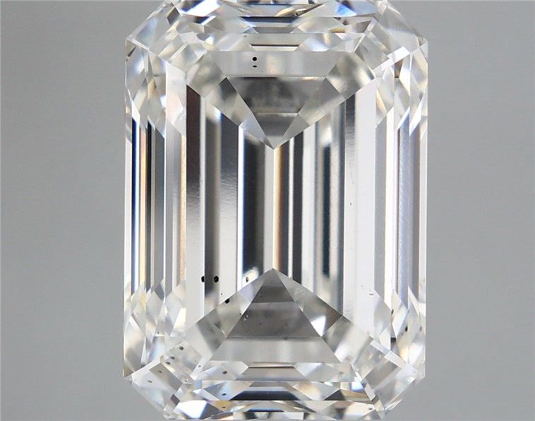 Diamant Émeraude 11.02 ct - Couleur H - Pureté SI1