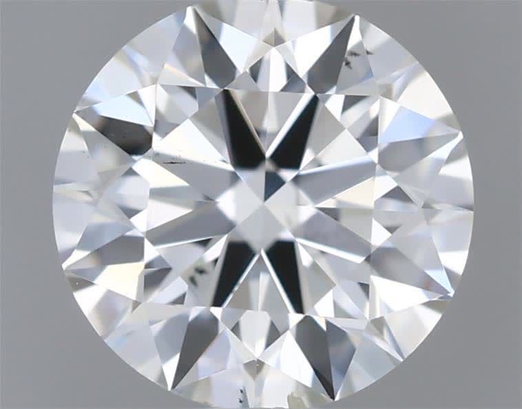 Diamant Rond 0.54 ct - Couleur G - Pureté SI1