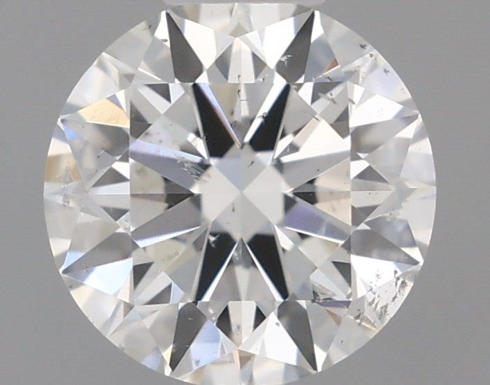Diamant Rond 0.70 ct - Couleur G - Pureté SI2