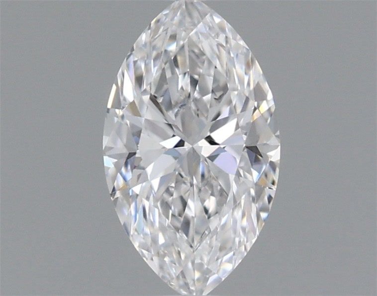 0.4-carat marquise diamond with D color, Good cut, and VVS1 clarity.