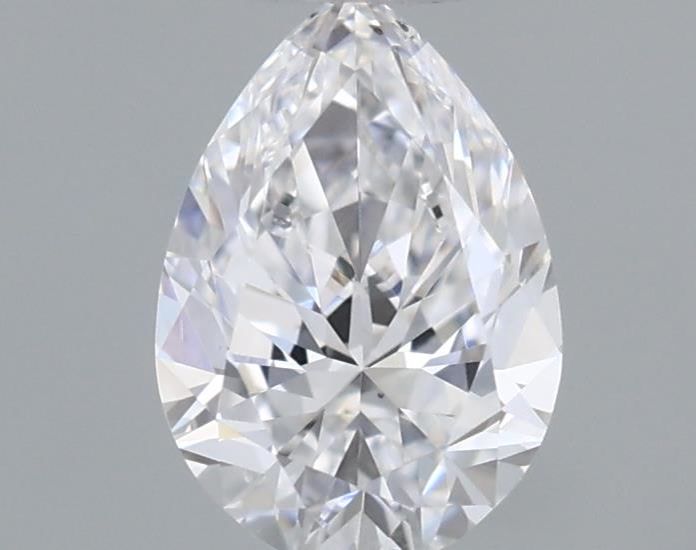 Diamant Poire 0.30 ct - Couleur D - Pureté SI1