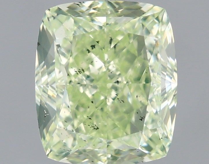 1.12-carat cushion diamond with null color, null cut, and SI2 clarity.