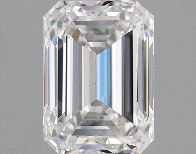 Diamant Émeraude 2.00 ct - Couleur F - Pureté VS2