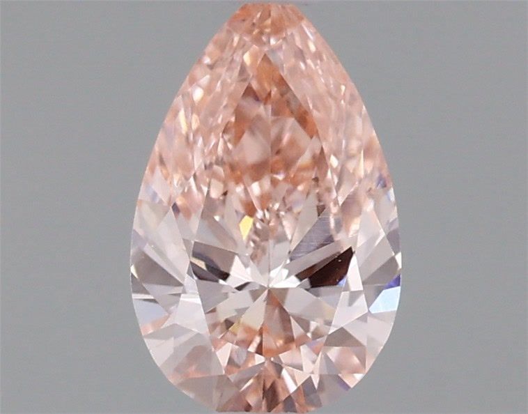 0.49 CT Fancy Intense Pink PEAR